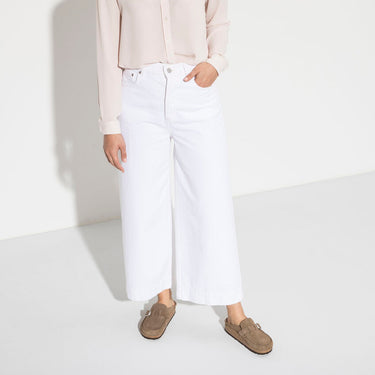 Women's Buckley Suede Leather Gray Taupe Medium/Narrow