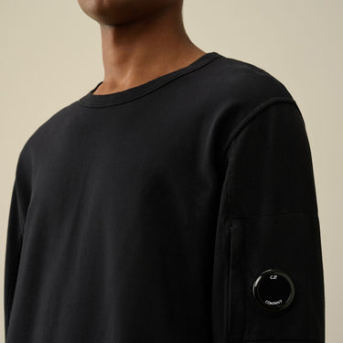 C.P. Company Light Fleece Sweatshirt Black
