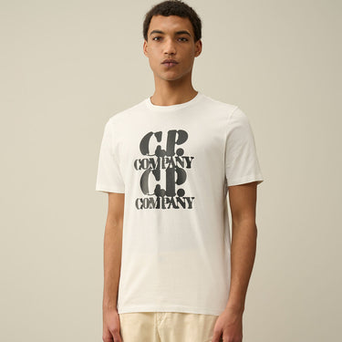 Men's 30/1 Jersey Graphic T-shirt Gauze White