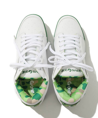 Unisex Gravis Lace Hook Golf Shoes White