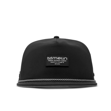 Coronado Brick Hydro Performance Snapback Hat BLACK