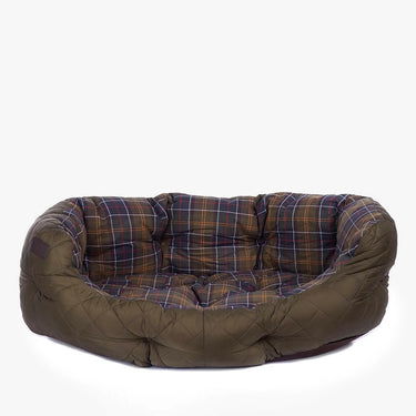 Barbour Quilted Dog Bed 35in