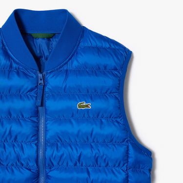 Men's Water-Repellent Puffer Vest Cobalt Blue