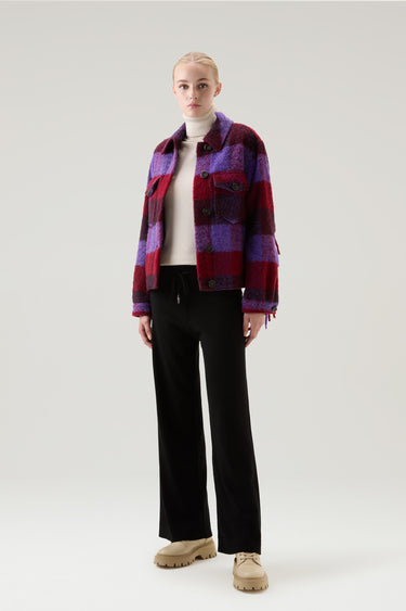 Turtleneck Sweater in Wool Blend Milky Cream