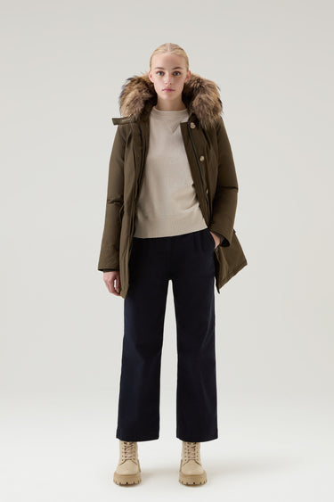 Crewneck Sweater in Wool Blend Milky Cream