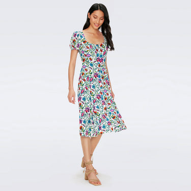 Elena Dress in Floral March