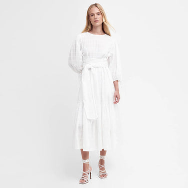 Kelburn Midi Dress Classic White