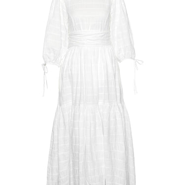 Kelburn Midi Dress Classic White