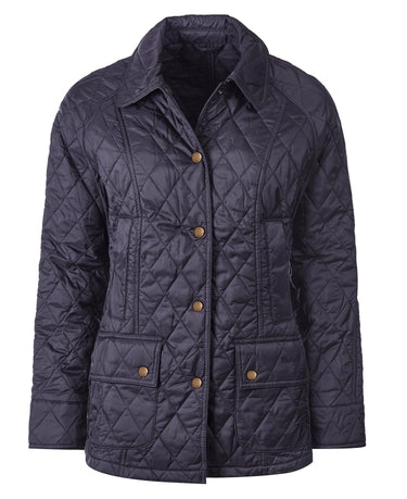 Summer Beadnell Quilted Jacket Navy