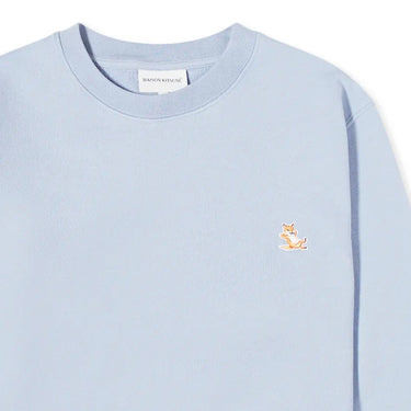 Men's Chillax Patch Regular Sweatshirt Beat Blue