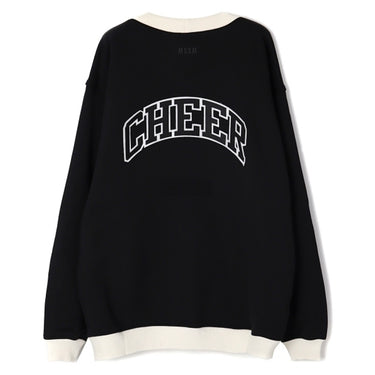 Men's Msgm Felpa Cardigans Black