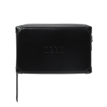 Msgm Embossed Logo Camera Bag Black