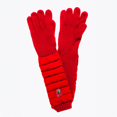 Puffer Gloves Unique Red