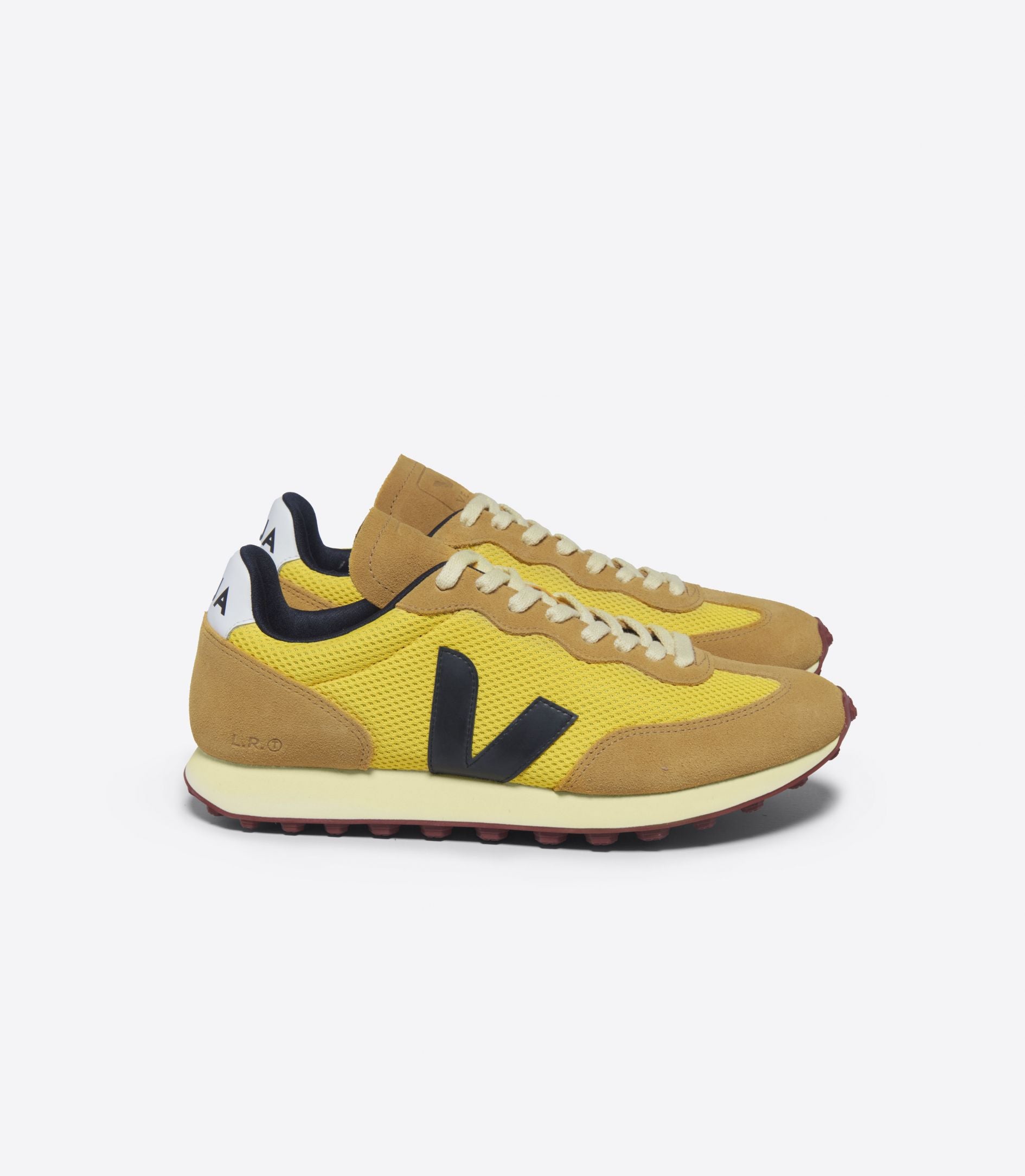 Veja Rio Branco Sneakers In Tonic Black Moutarde, Size IT 41