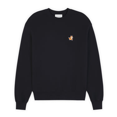 Speedy Fox Patch Comfort Sweatshirt Black