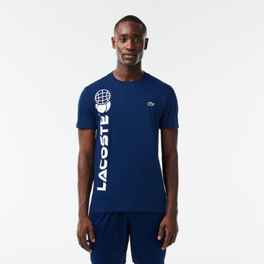 Lacoste Tennis x Daniil Medvedev Regular Fit T-shirt Navy Blue