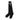 Women's Essential Knee Socks(16") Black