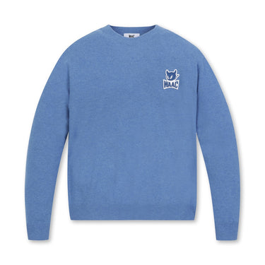 Men's GG Cashmere Crewneck Sweater Blue