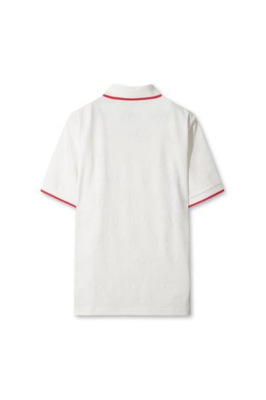 Men's Athletic WAACKY JQD Polo WHITE