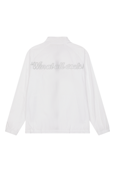 Men's Zip-up Windbreaker White
