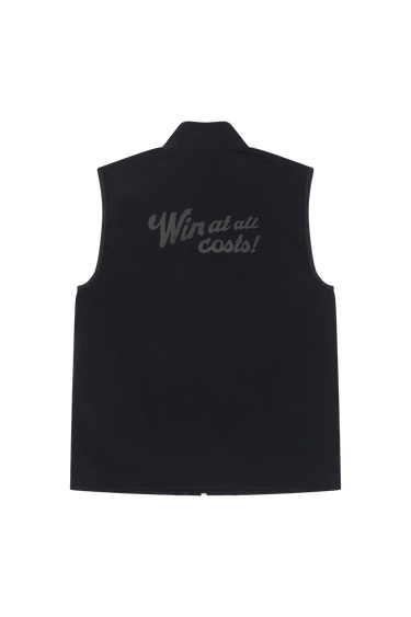 Men's Logo Zip-up Vest Navy