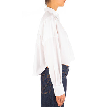 Women's Cotton Popeline Shirt White
