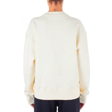 Women's Msgm Lynx Printed Sweatshirt Off White