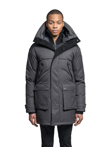 Men's Nobis Yatesy-NF Long Parka Steel Grey