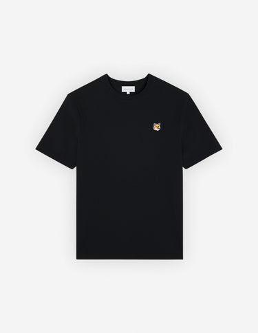 Men's Fox Head Patch Regular Tee Shirt Black