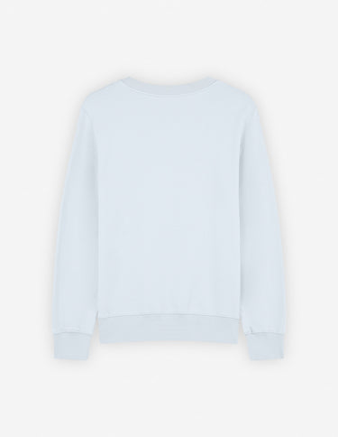 Men's Chillax Patch Regular Sweatshirt Sky Blue