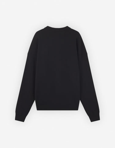 Fox Head Intarsia Comfort Jumper Black