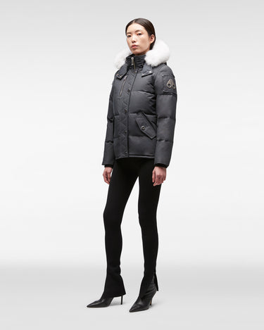 Women's Original 3q Fur Granite / Natural Fox Fur