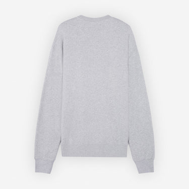 Maison Kitsune Handwriting Comfort Sweatshirt Light Grey Melange