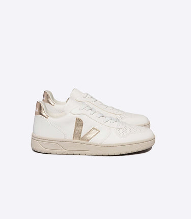 Men's V-10 Chromefree Leather White Platine