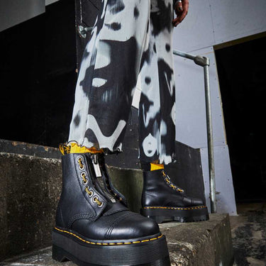 Women's Sinclair Max Pisa Leather Platform Boots Black