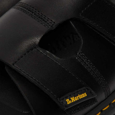 Men's Daxton Leather Slide Sandals Black
