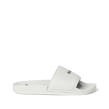 Pool slippers with MSGM micro logo Milk