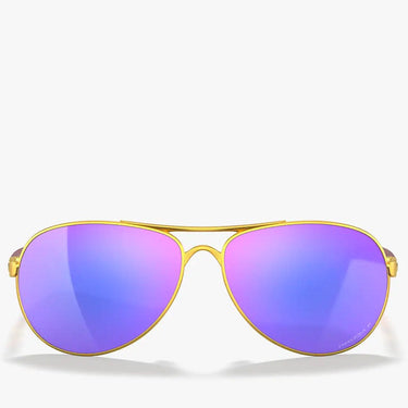 FEEDBACK SATIN GOLD W/ PRIZM VIOLET POLARIZED