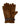 Goatskin Leather Gloves Brown