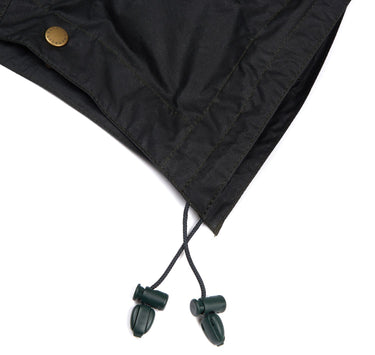 LIGHTWEIGHT WAX HOOD SAGE