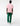 Men's Relaxed Fit Oversized Crocodile T-Shirt Pink