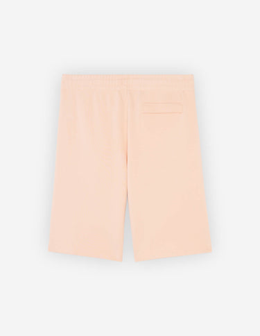 Tonal Fox Head Patch Jog Shorts Peach