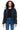 Women's Original 3q Fur Navy / Natural Fox Fur