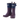 Women's Short Wellington Boots Plum/Navy