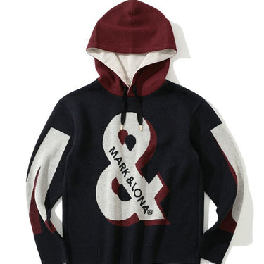 Women's AND Knit Hoodie NAVY