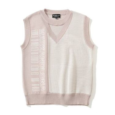 Women's CD9-BPVK knit vest PINK BEIGE