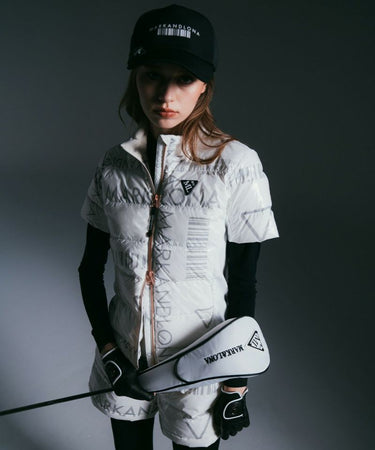 Women's CD9-DCSP Down shorts WHITE