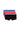 Diesel Umbx-Threepack Boxer Briefs With Side Band Blue/Red/Black