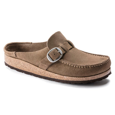 Women's Buckley Suede Leather Gray Taupe Regular/Wide