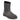 Women's Uppsala Zip Shearling Suede Leather Charcoal